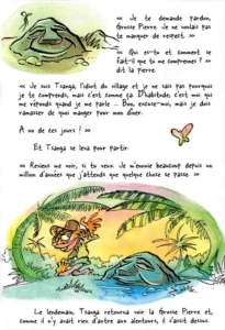 extrait 3 du livre Tsanga et la grosse pierre